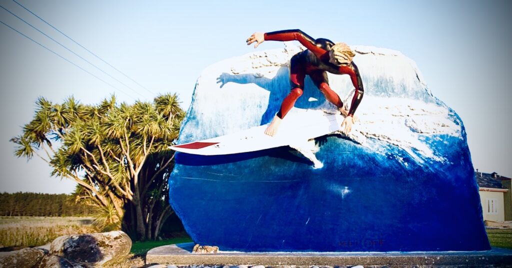 The Surfer of Colac Bay