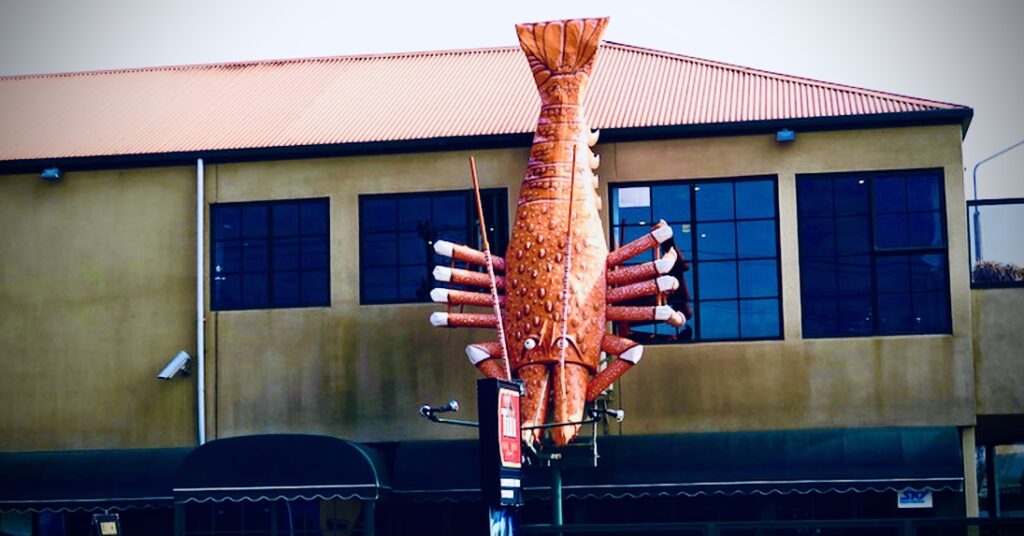 The Giant Crayfish - Kaikoura